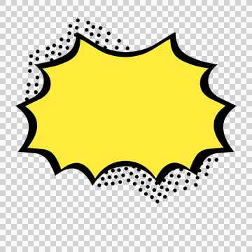 Speech bubble illustration Stock Illustration