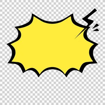 Speech bubble illustration Stock Illustration