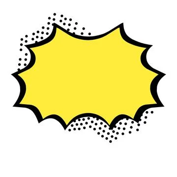 Speech bubble illustration Stock Illustration