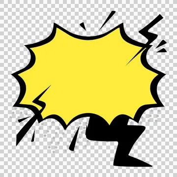 Speech bubble illustration Stock Illustration