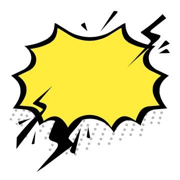 Speech bubble illustration Stock Illustration