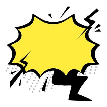 Speech bubble illustration Stock Illustration