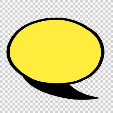 Speech bubble illustration Stock Illustration