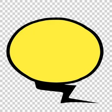 Speech bubble illustration Stock Illustration