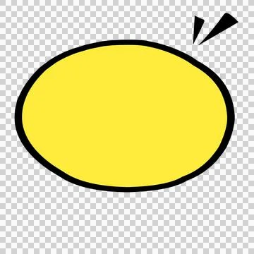 Speech bubble illustration Stock Illustration