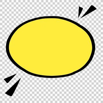 Speech bubble illustration Stock Illustration
