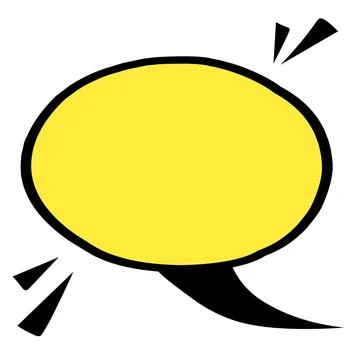 Speech bubble illustration Stock Illustration