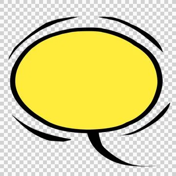 Speech bubble illustration Stock Illustration
