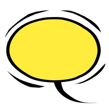 Speech bubble illustration Stock Illustration