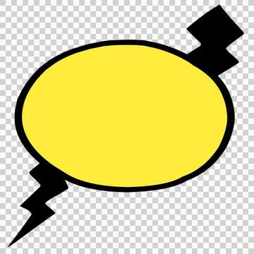 Speech bubble illustration Stock Illustration