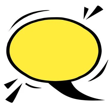 Speech bubble illustration Stock Illustration