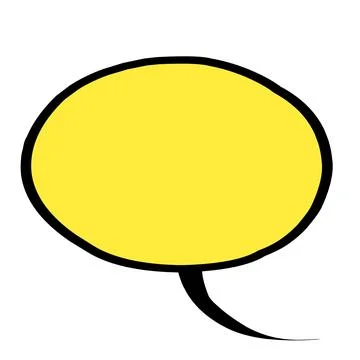 Speech bubble illustration Stock Illustration