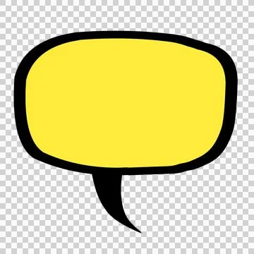 Speech bubble illustration Stock Illustration
