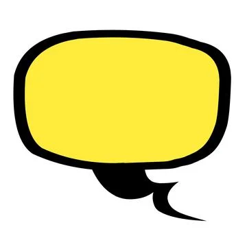 Speech bubble illustration Stock Illustration
