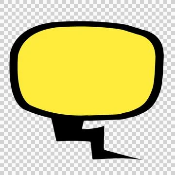 Speech bubble illustration Stock Illustration