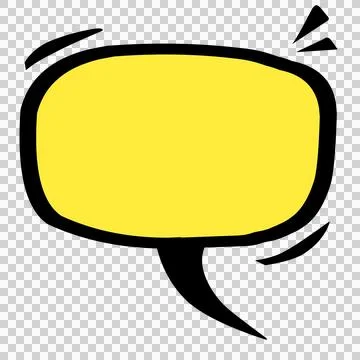 Speech bubble illustration Stock Illustration