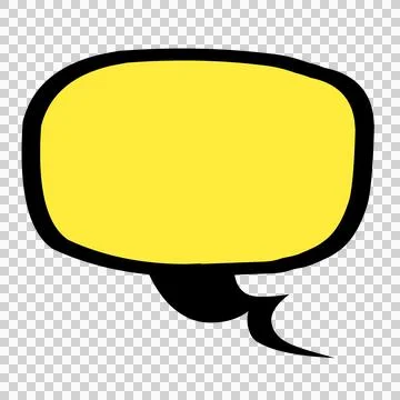 Speech bubble illustration Stock Illustration
