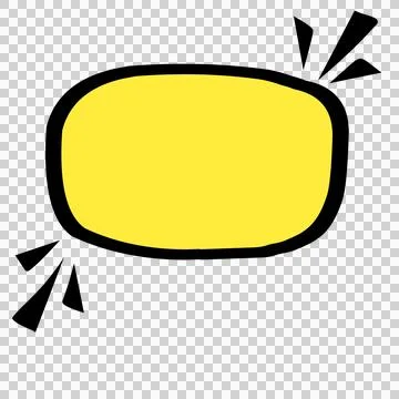 Speech bubble illustration Stock Illustration