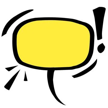 Speech bubble illustration Stock Illustration