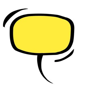 Speech bubble illustration Stock Illustration