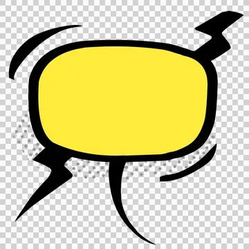 Speech bubble illustration Stock Illustration