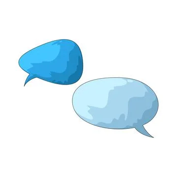 Speech bubble illustration Stock Illustration