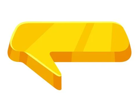 Speech bubble illustration. Image for design and decoration. Illustrazione stock