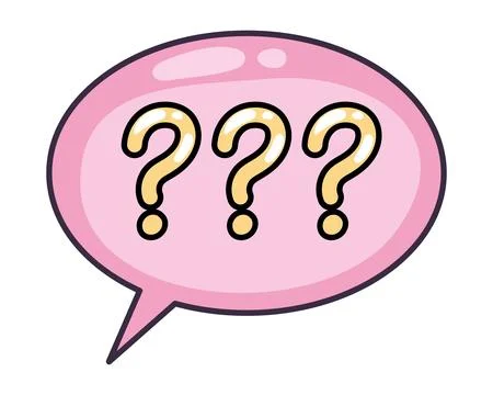 Speech bubble with interrogation sign design Illustrazione stock