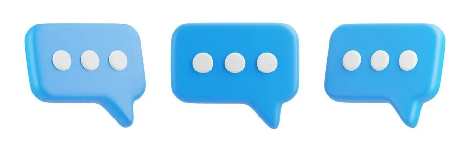 Speech bubble isolated on white background Illustrazione stock