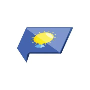 Speech bubble with light bulb 스톡 일러스트