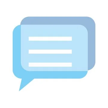 Speech bubble message icon vector illustration 스톡 일러스트