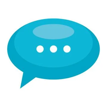 Speech bubble message icon vector illustration イラスト素材