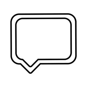 Speech bubble message icon vector illustration 스톡 일러스트