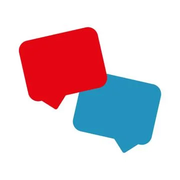 Speech bubble message icon vector illustration 스톡 일러스트