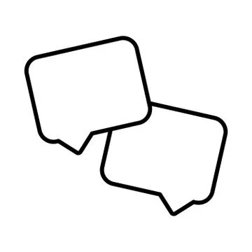 Speech bubble message icon vector illustration 스톡 일러스트