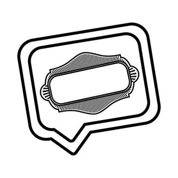 Speech bubble message icon vector illustration 스톡 일러스트
