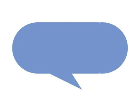 Speech bubble message Illustrazione stock