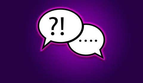 Speech bubble neon Stock Illustration