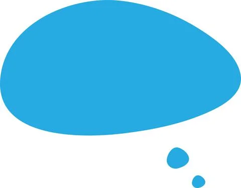 Speech bubble or message symbol. 库存插图