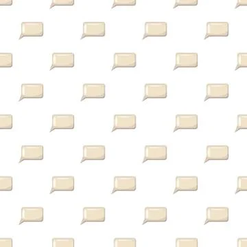 Speech bubble pattern Stock Illustration