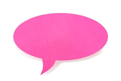 Speech bubble Stock Photos