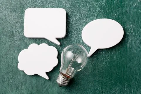 Speech bubble Stock Photos