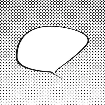Speech Bubble ,Pop Art Background Stock Illustration