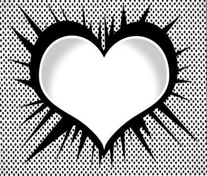 Speech Bubble Pop Art Illustrazione stock