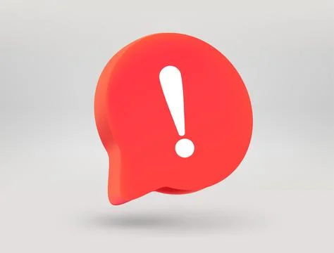 Speech bubble with question sign. 3d vector illustration Illustrazione stock