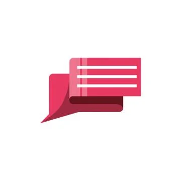 Speech bubble in shape rectangle イラスト素材