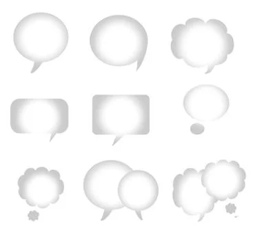 Speech Bubble Sketch hand drawn bubble speech Stock Illustration