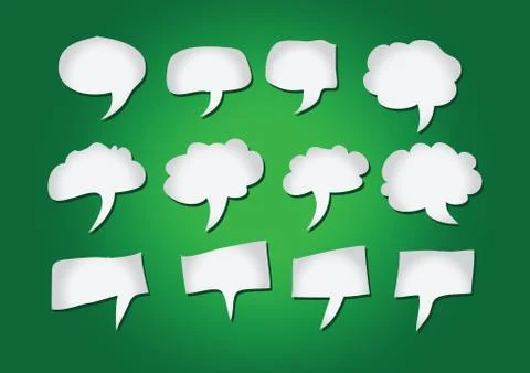 Speech Bubble Sketch hand drawn bubble speech Stock Illustration