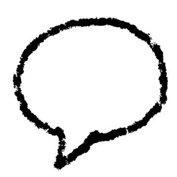 Speech bubble symbol イラスト素材