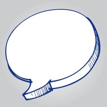 Speech bubble symbol Stock Illustration